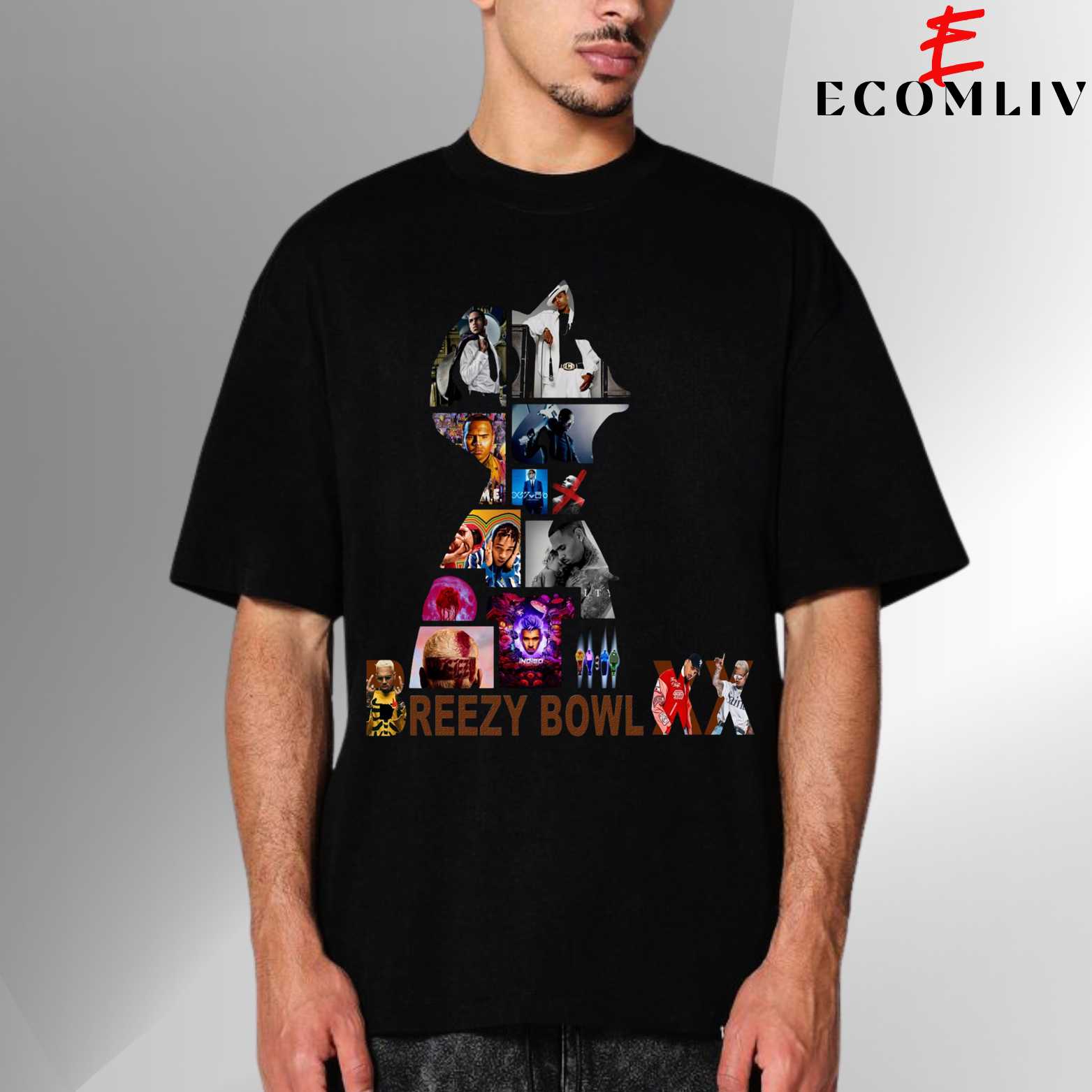 Chris Brown 2025 Tour Shirt, Unisex Concert T Shirt, Streetwear Hip Hop Top